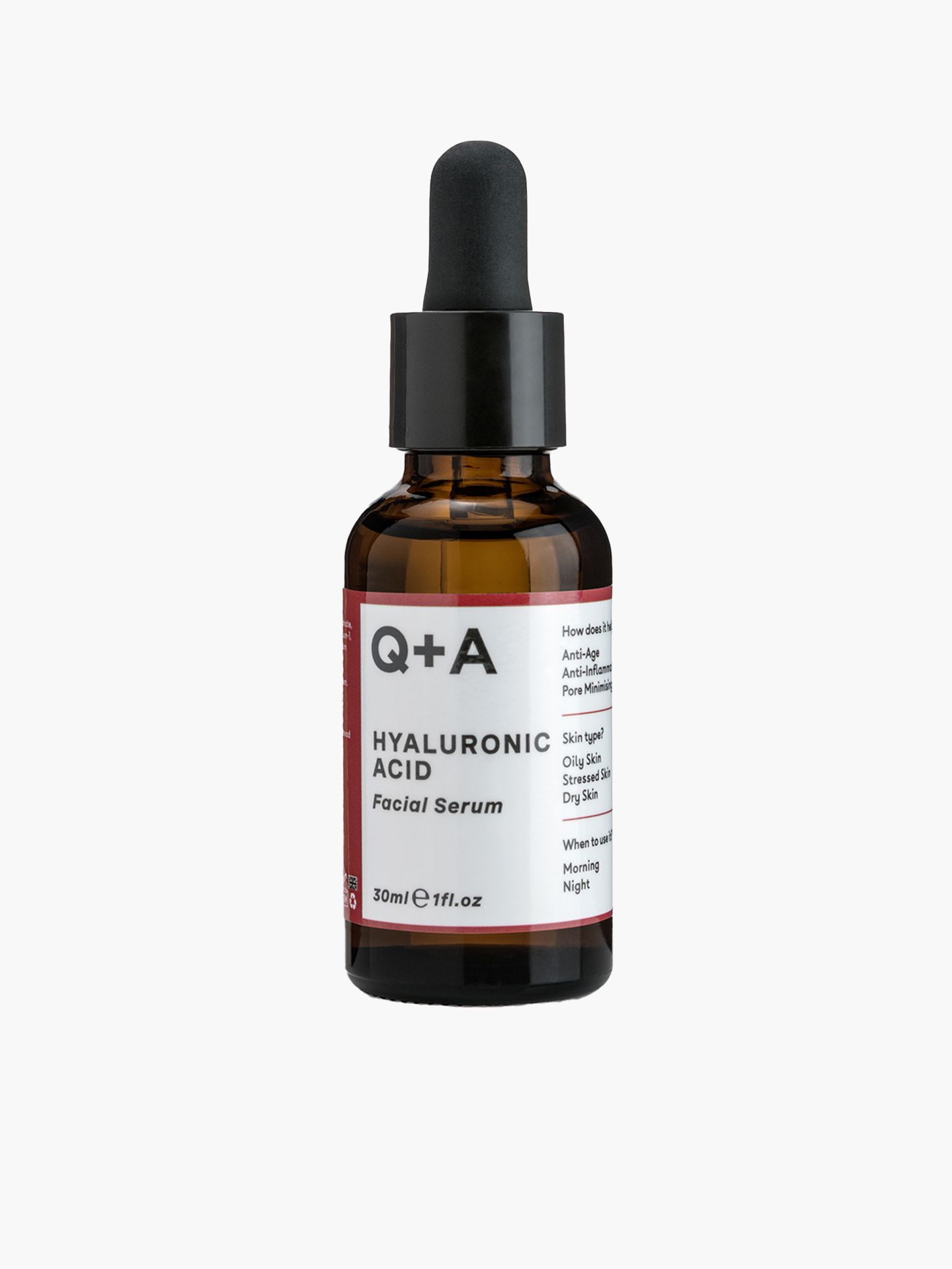 

Сыворотка для лица Q+A HYALURONIC ACID 30мл