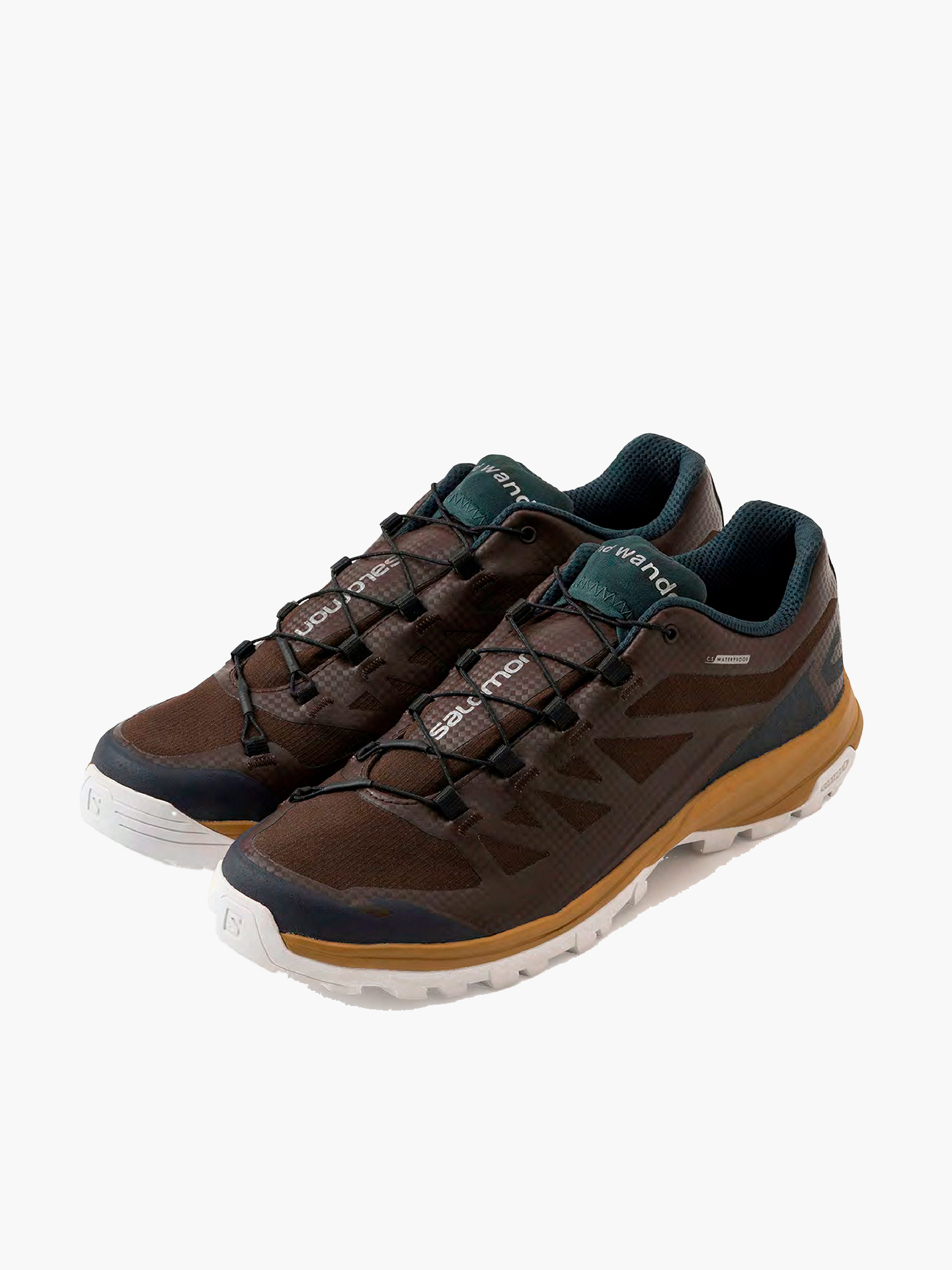 

SALOMON OUTPATH GTX Кроссовки, верх -текстиль, размер 43, коричневый