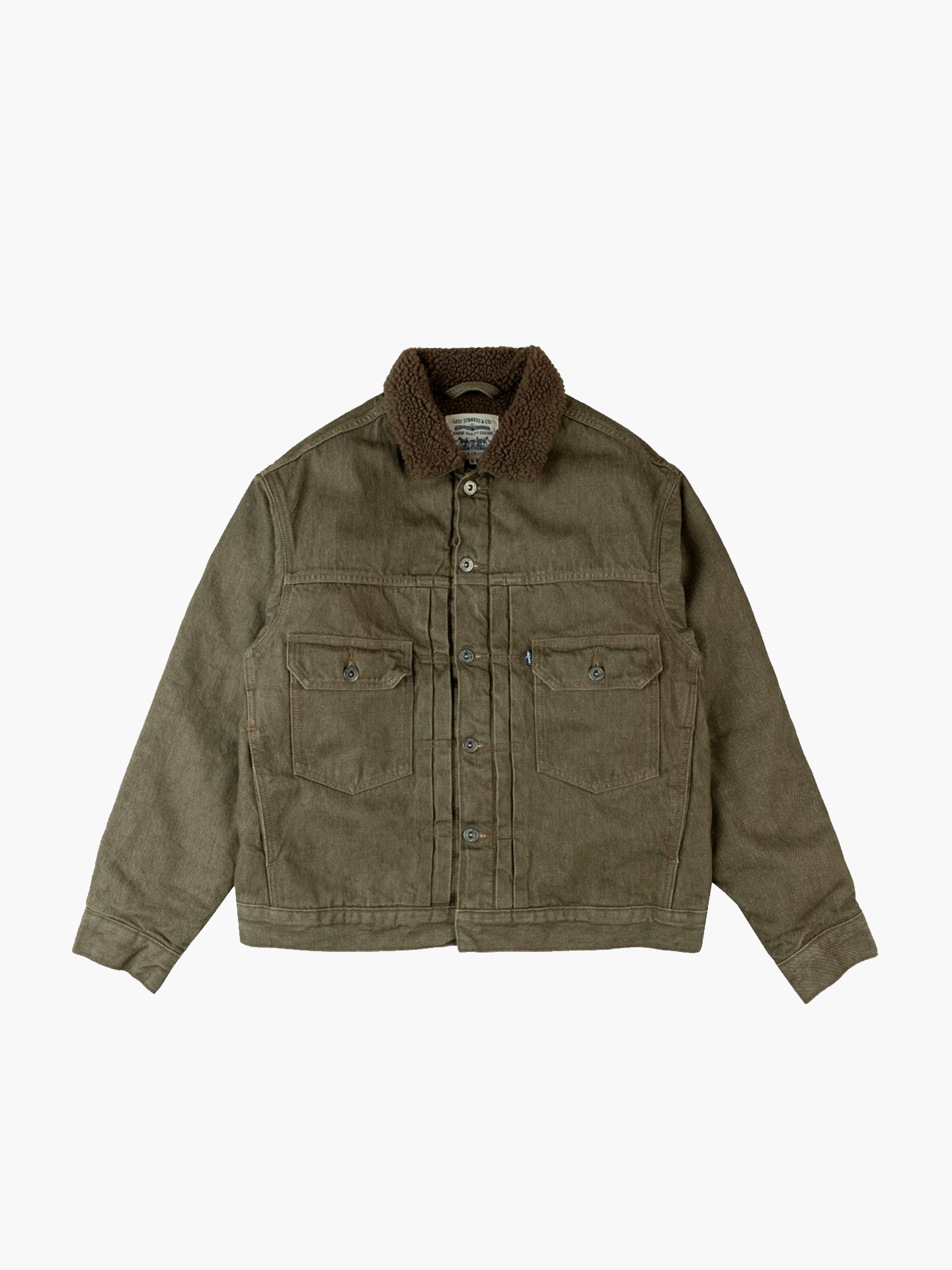 

2126100140/XL Джинсовая куртка Levis LMC OVERSZD TYPE II TRKR LMC MOSS ROCK, XL