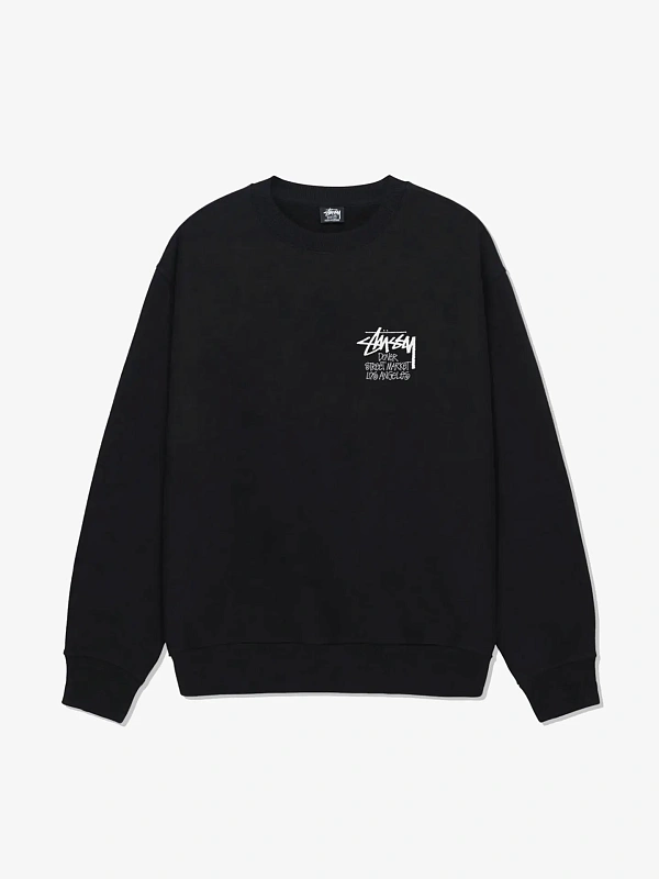 Свитшот Stussy Stock DSM L.A. Crew Black