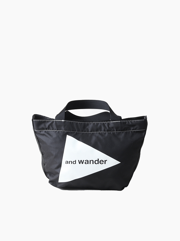 Сумка And Wander CORDURA logo tote bag small BLK