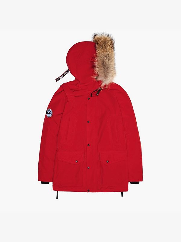 Куртка пуховая мужская Arctic Explorer Chill RED