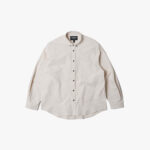 Рубашка FLANNEL FRENCH SHIRT TEAL белая