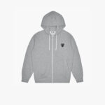 Толстовка Double Black Heart Hooded Sweatshirt Grey