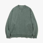 Свитшот BASIC DYEING SWEATSHIRT PIGMENT Green