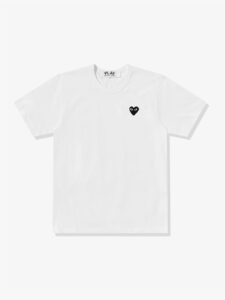 Футболка Comme des Garcons Play Black Heart T-Shirt White