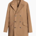 Куртка Private White LINEN MANCHESTER PEACOAT TAN