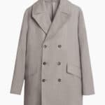 Куртка Private White LINEN MANCHESTER PEACOAT GREIGE