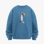 Свитшот Called a Garment Allegory Sweatshirm Denim