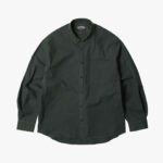 Рубашка FLANNEL FRENCH SHIRT TEAL черная