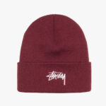 Шапка FA19 Stock Cuff Beanie Wine