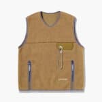 Wool fleece vest Безрукавка, 70% полиэстер, 30% шерсть, размер M, бежевый