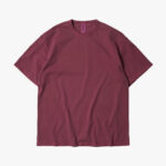 Футболка PIGMENT DYEING HALF TEE Burgundy