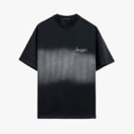 Футболка Sound System World Tour Relaxed Tee - Dip Dye Black