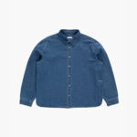 Рубашка Applique Logo Denim Shirt Rinsed Denim