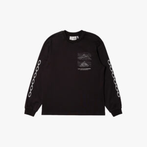 Лонгслив Map Projection LS Tee Black